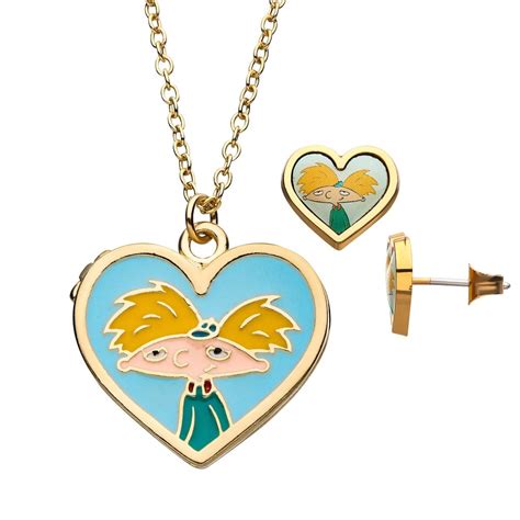 Hey Arnold Locket Necklace .